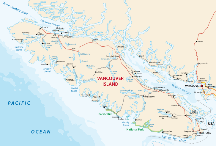 vancouver island deliveries courier