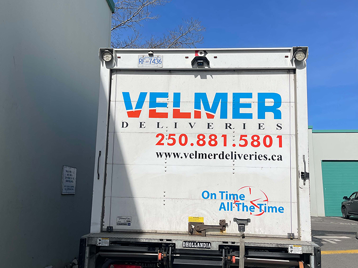 velmer truck rear